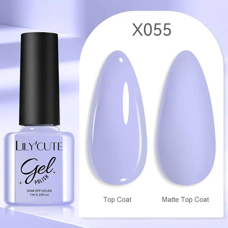 7ml Thermal Color-Changing Gel Nail Polish – Temperature Reactive Vernis with Matte & Bright Effect