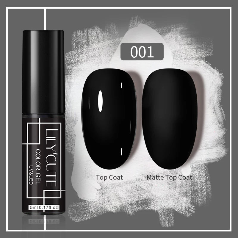 7ml Metallic Chrome Silver Mirror Effect Gel – Super Bright Line Art & French Tip Nail Painting Gel Polish