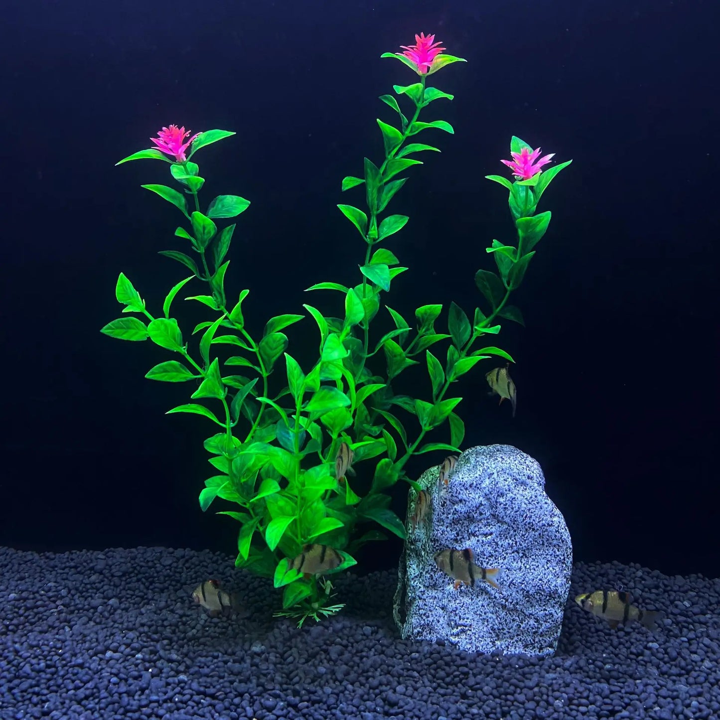 30cm Tall Artificial Aquarium Plants – Plastic Simulated Water Plants for Fish Tank Landscaping and Aquascaping Decoration
