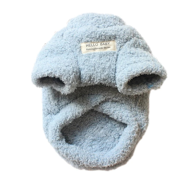 Winter Plush Dog Sweater – Soft Warm Coat for Small & Medium Dogs and Cats, Cozy Puppy Jacket for Chihuahua, Teddy