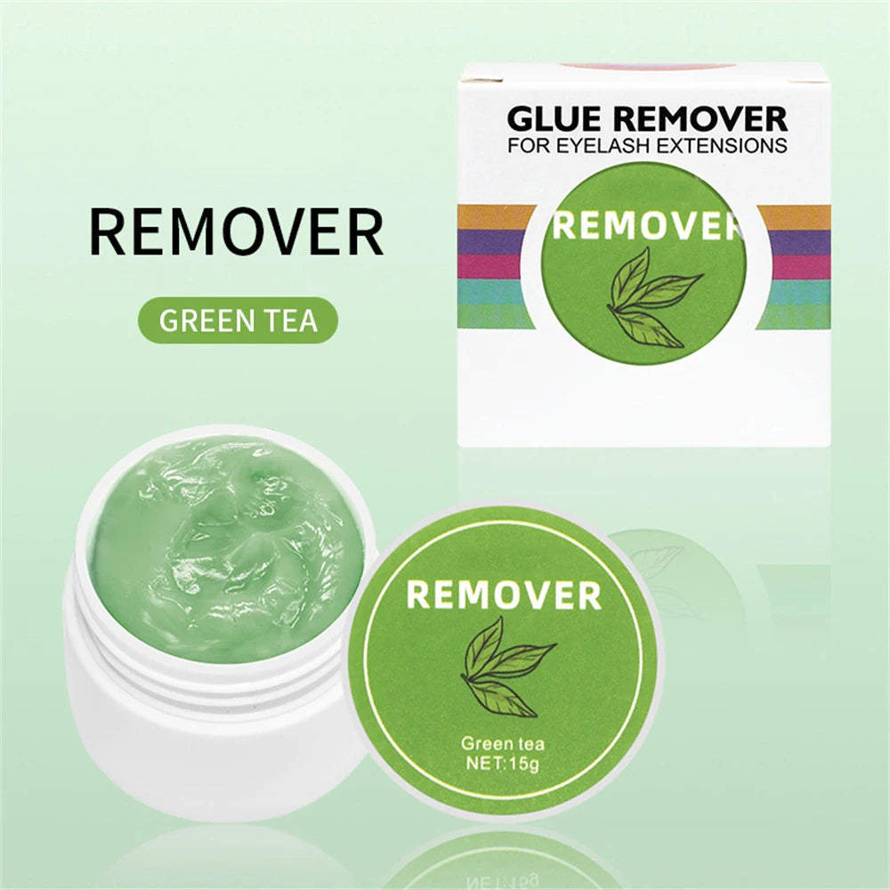 15g Eyelash Extension Glue Remover Cream – Professional Korean Lash Adhesive Dissolver