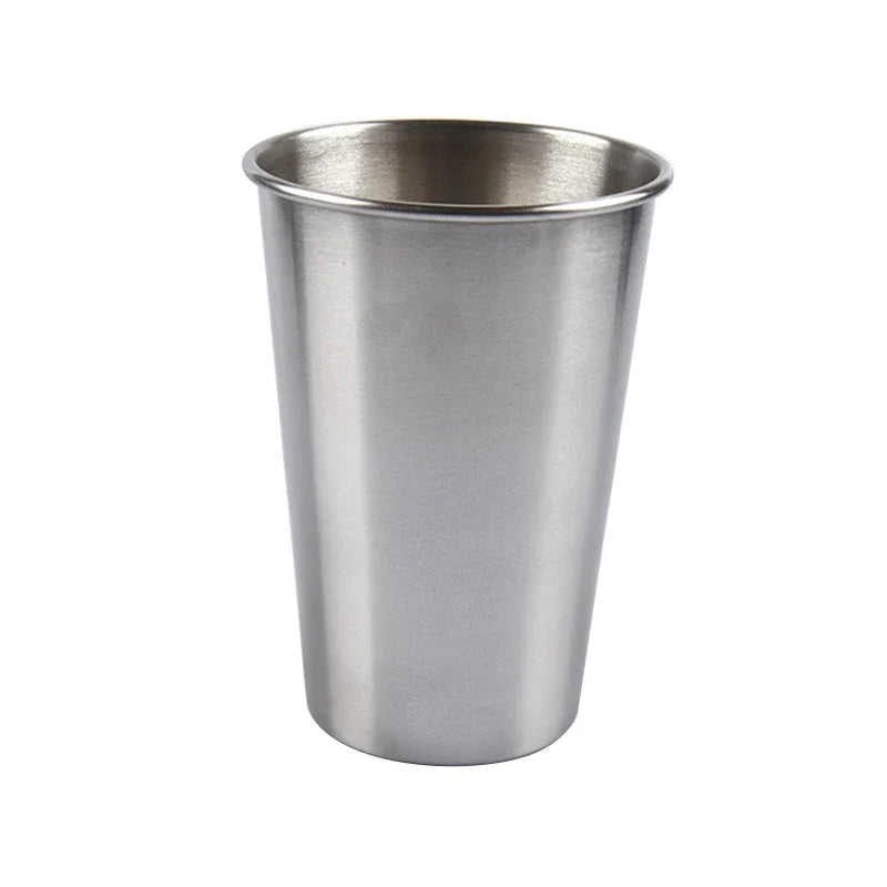 Stainless Steel Mini Cups – 30/70/180/320ML Portable Metal Beer, Wine, and Coffee Mugs for Camping & Travel