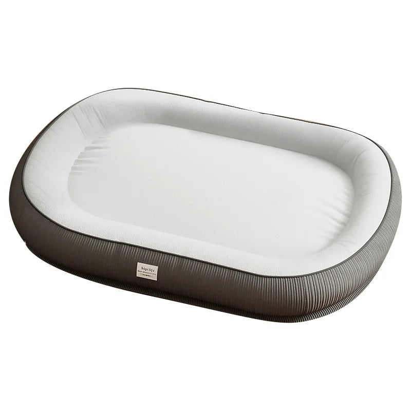 Soft Memory Foam Dog Bed – Warm Removable Pet Sleeping Mat for Small & Medium Dogs and Cats, Non-Slip Washable Kennel Nest