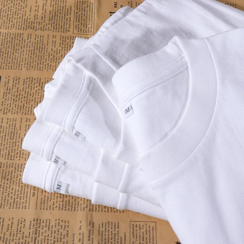 Women's 100% Cotton Loose Fit Short Sleeve T-Shirt – Casual Solid Color Summer Essential Tee