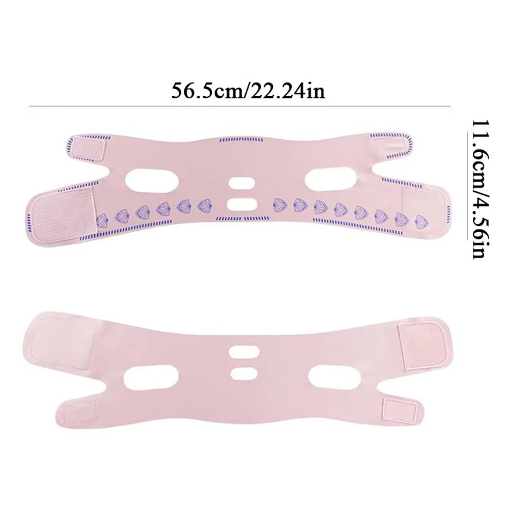 V-Line Face Lifting Bandage – Breathable Sleeping Facial Shaper for Anti-Wrinkle & Skin Firming Care