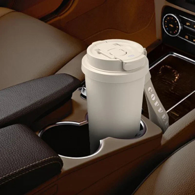 530ml Double Wall Stainless Steel Thermos Cup – Vacuum Insulated Coffee and Water Bottle