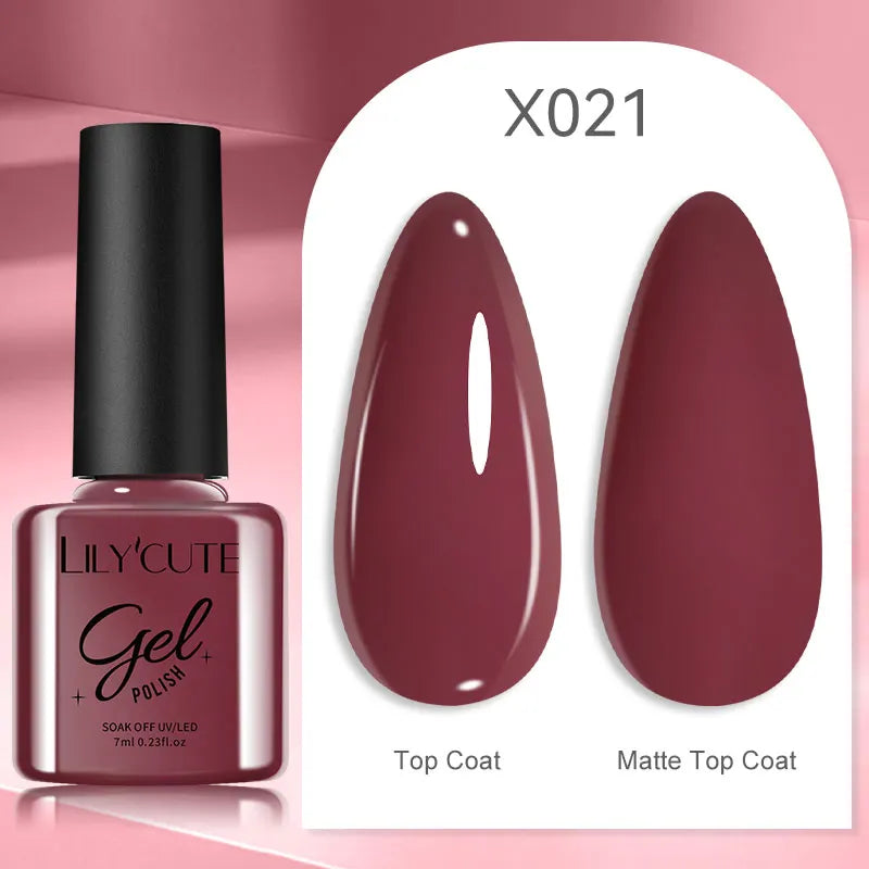 7ml Thermal Color-Changing Gel Nail Polish – Temperature Reactive Vernis with Matte & Bright Effect