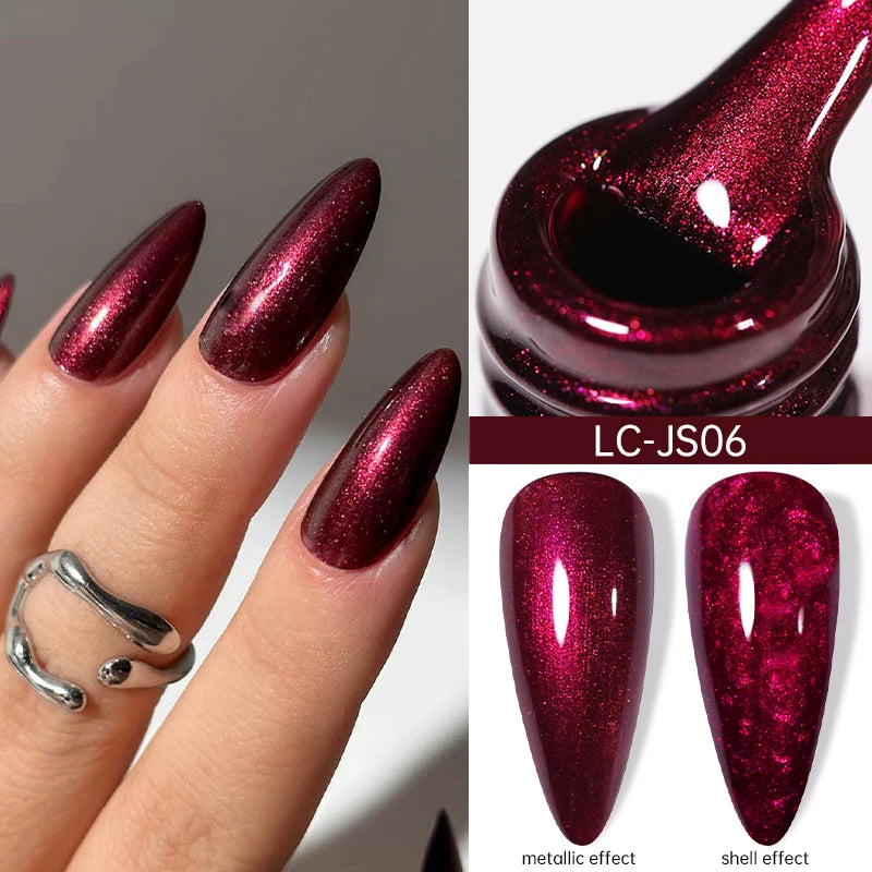 5ml Metallic Gold & Silver Liner Gel – Super Bright Mirror Nail Art Drawing Gel for French Tips & Design