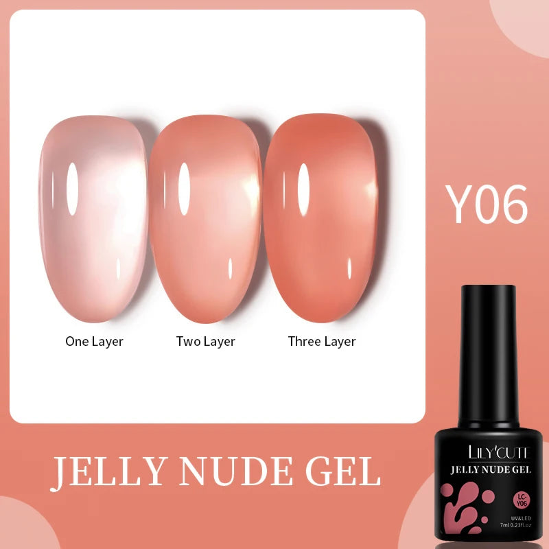 7ml Purple Red Glitter Gel Nail Polish – Soak Off UV Semi-Permanent Varnish for DIY Winter Nail Art