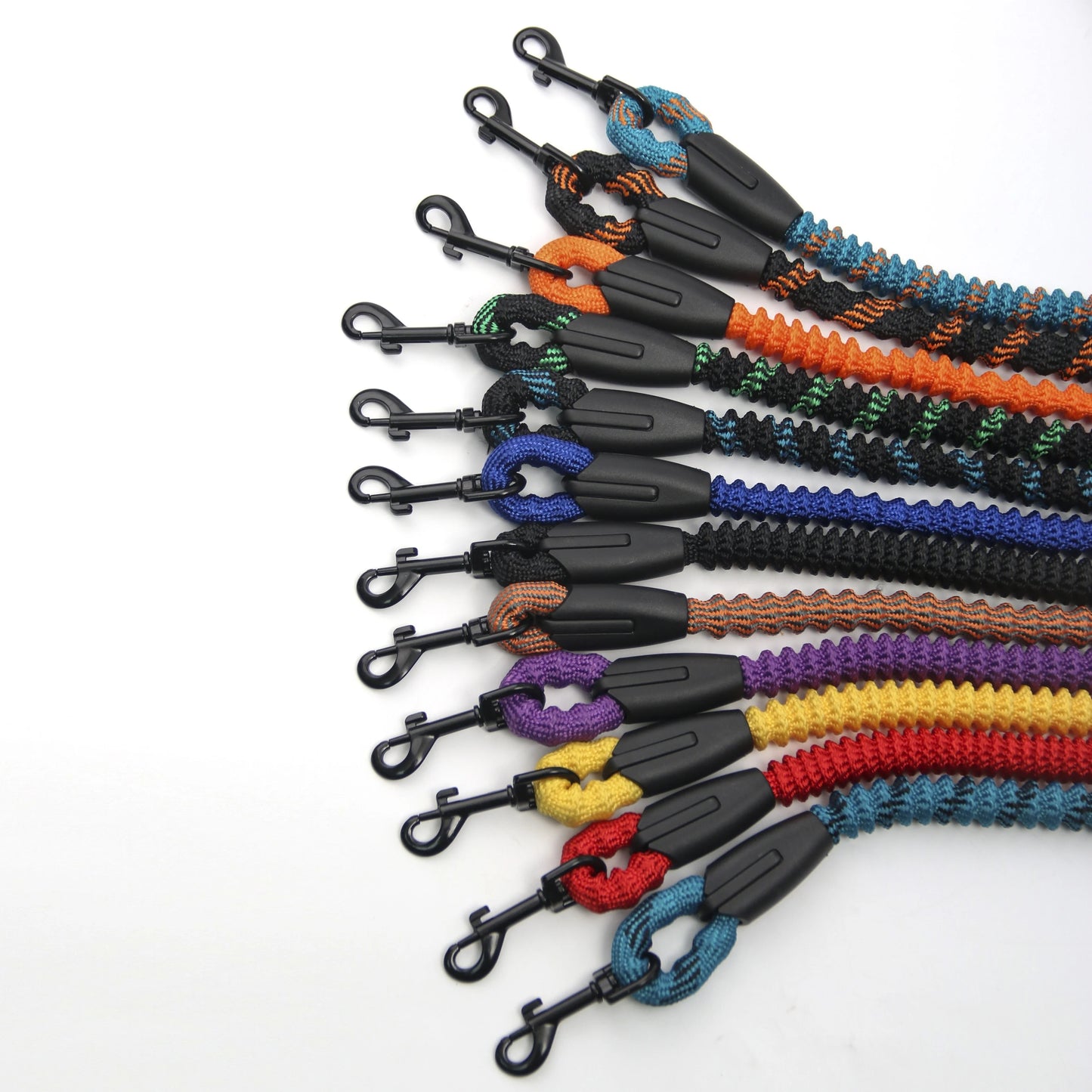 Ultra-Light High Elastic Nylon Dog Leash – No Pull Shock-Absorbing Rope for Medium and Large Dogs