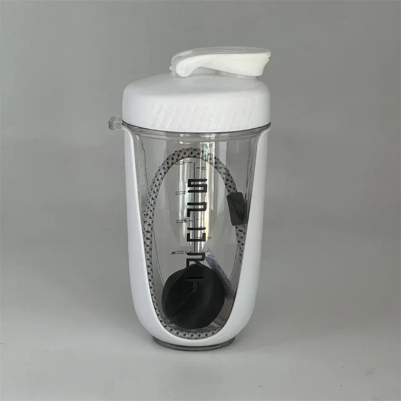 600ml Leakproof Blender Shaker Bottle with Whisk Ball – BPA-Free for Protein Shakes, Gym & Workout