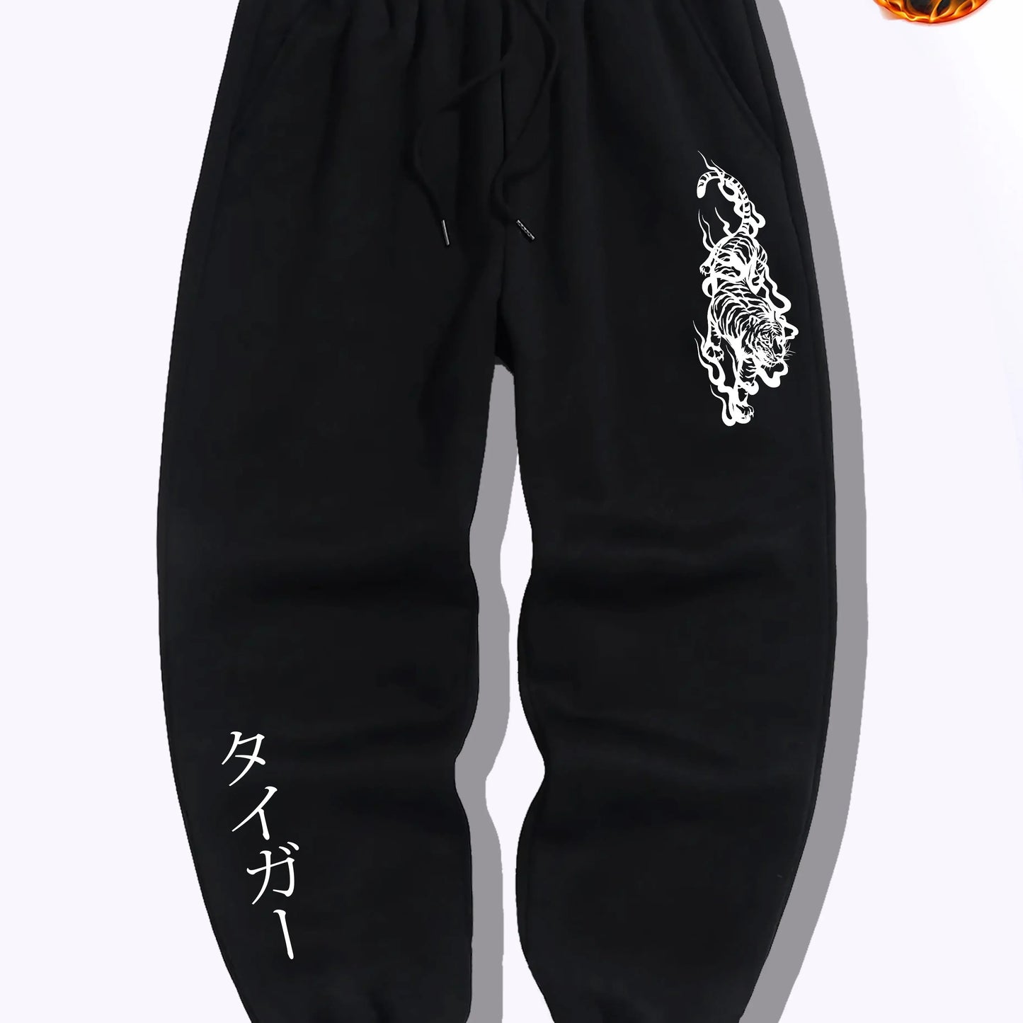Y2K Gothic Hip-Hop Printed Sweatpants – Slim Fit Harajuku Streetwear for Men and Couples