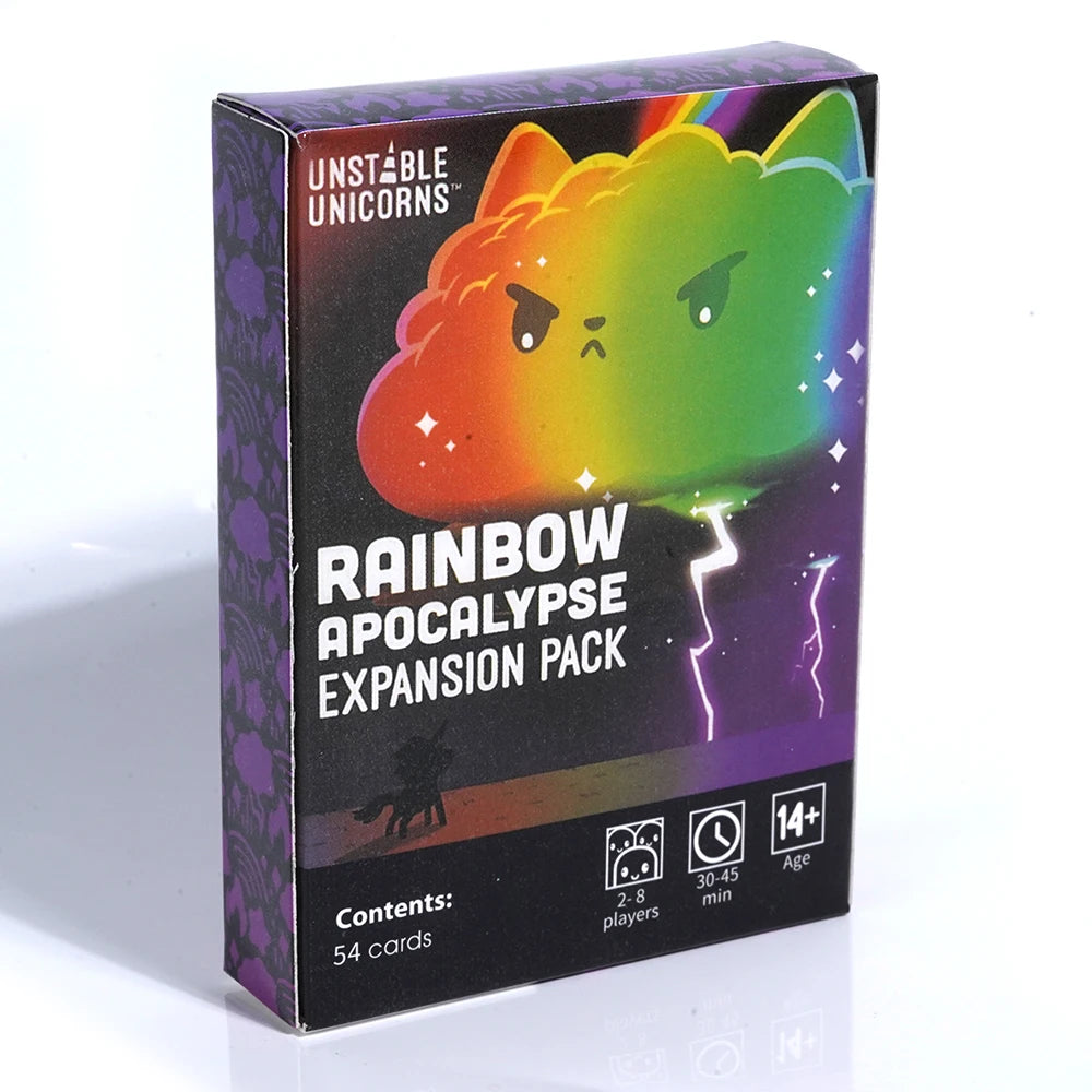 Unstable Unicorns Card Game – English Edition Family Party Strategy Game Expansion & Base Version