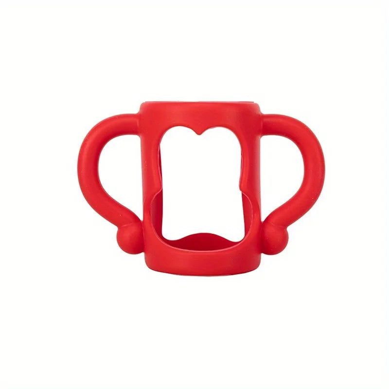 Universal Silicone Bottle Handle – Easy-Grip BPA-Free Handle for Narrow Baby Bottles