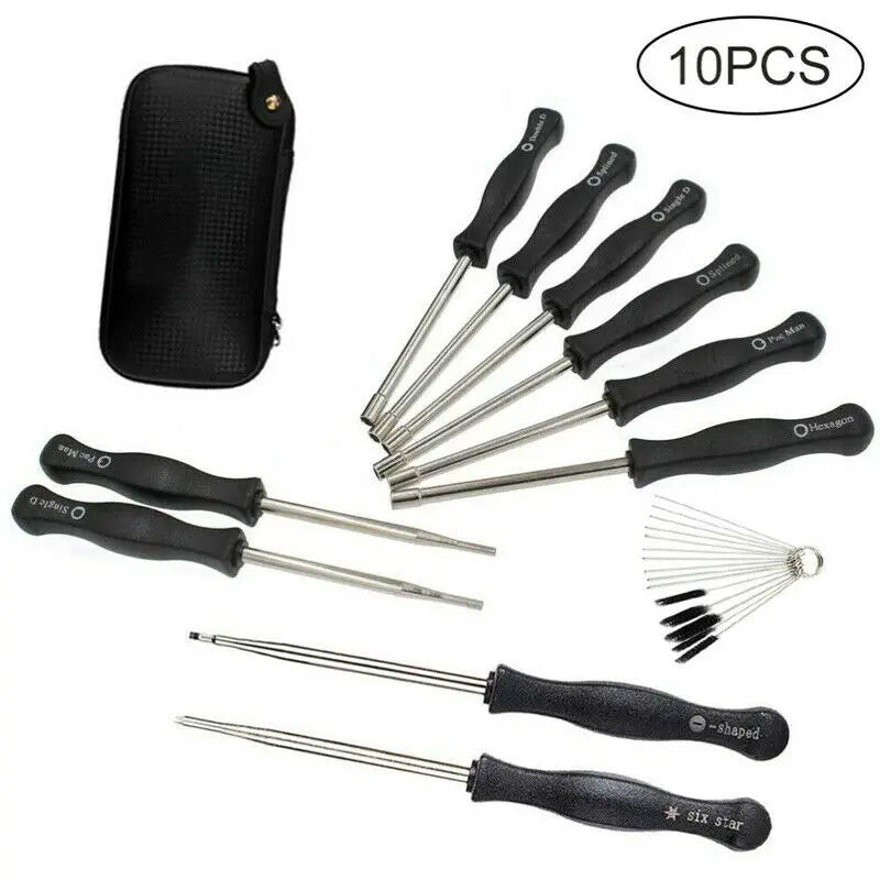 10/6pcs Carburetor Adjustment Screwdriver Set – Multi-Head Tool Kit for Chainsaw, Trimmer & Motorcycle Repair