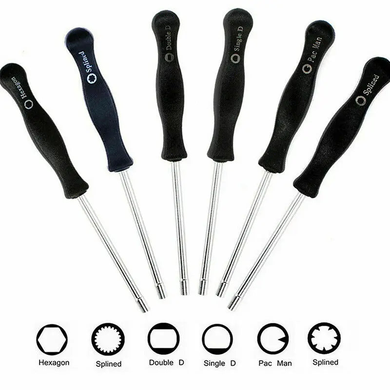 10/6pcs Carburetor Adjustment Screwdriver Set – Multi-Head Tool Kit for Chainsaw, Trimmer & Motorcycle Repair