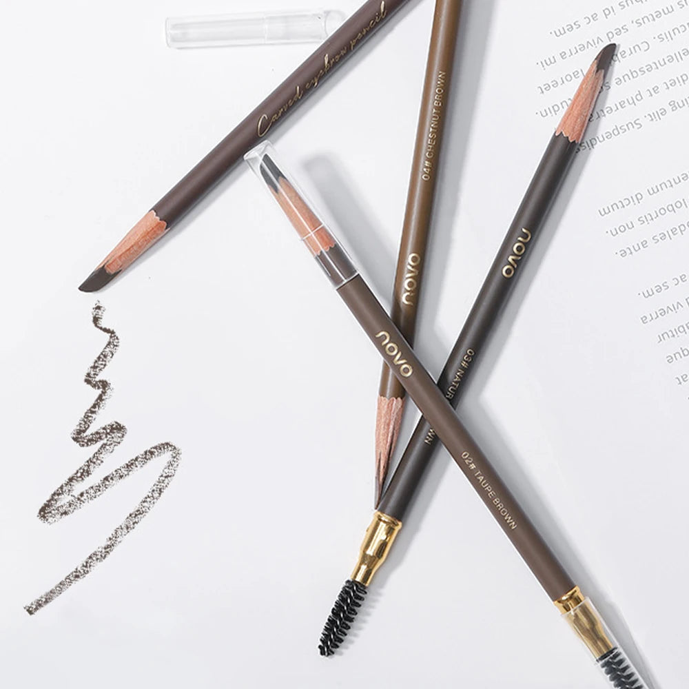 Waterproof Microblading Eyebrow Pencil – Long-Lasting Soft Mist Brow Enhancer for Natural Definition and Shape