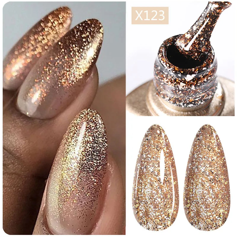 6-in-1 HEMA-Free Hard Gel Nail Polish – Clear Self-Leveling Nail Extension & Reinforcement Builder Gel (8ml)