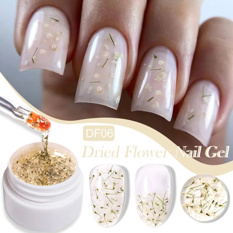 6-in-1 HEMA-Free Hard Gel Nail Polish – Clear Self-Leveling Nail Extension & Reinforcement Builder Gel (8ml)
