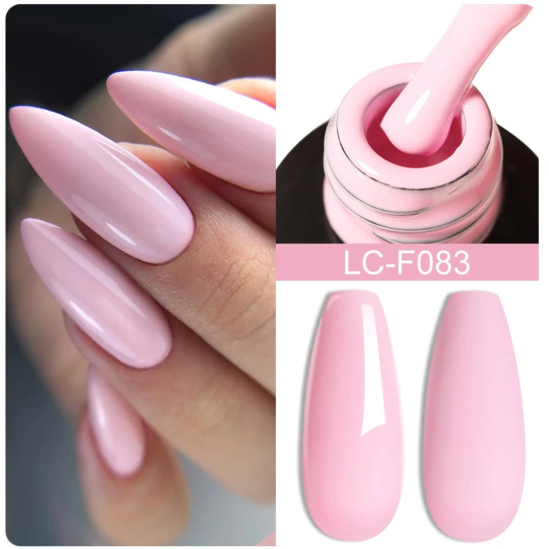 6-in-1 HEMA-Free Hard Gel Nail Polish – Clear Self-Leveling Nail Extension & Reinforcement Builder Gel (8ml)