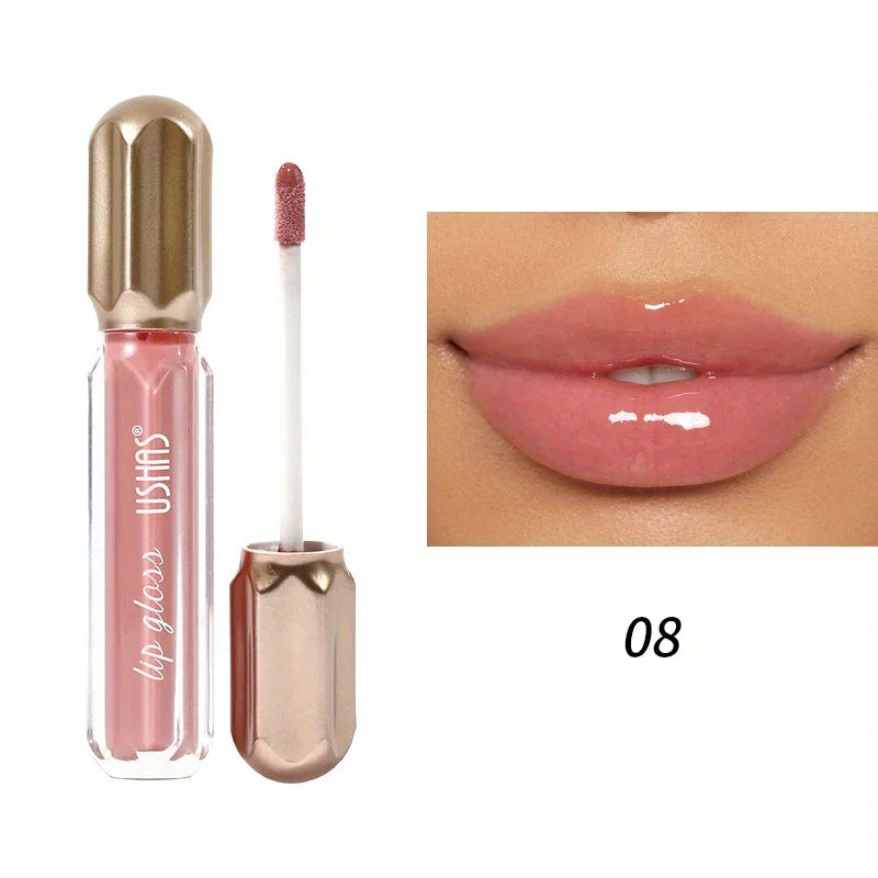 5-Color Jelly Lipsticks – Color-Changing Crystal Flower Lip Balm with Rosehip Oil