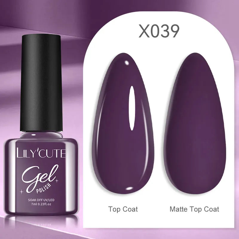 7ml Thermal Color-Changing Gel Nail Polish – Temperature Reactive Vernis with Matte & Bright Effect