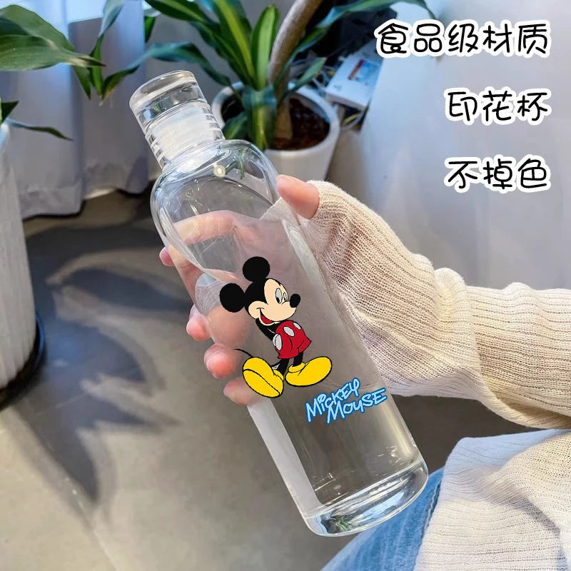 500ml Disney Mickey Water Bottle – High-Capacity Cartoon Sports Bottle for Kids and Adults, Portable Travel Drinking Bottle for Outdoor Fitness and Gifts