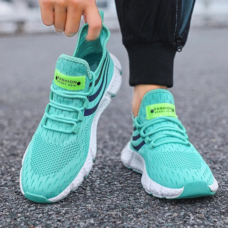 Breathable Lightweight Mesh Sneakers – Unisex Running Shoes for Women and Men