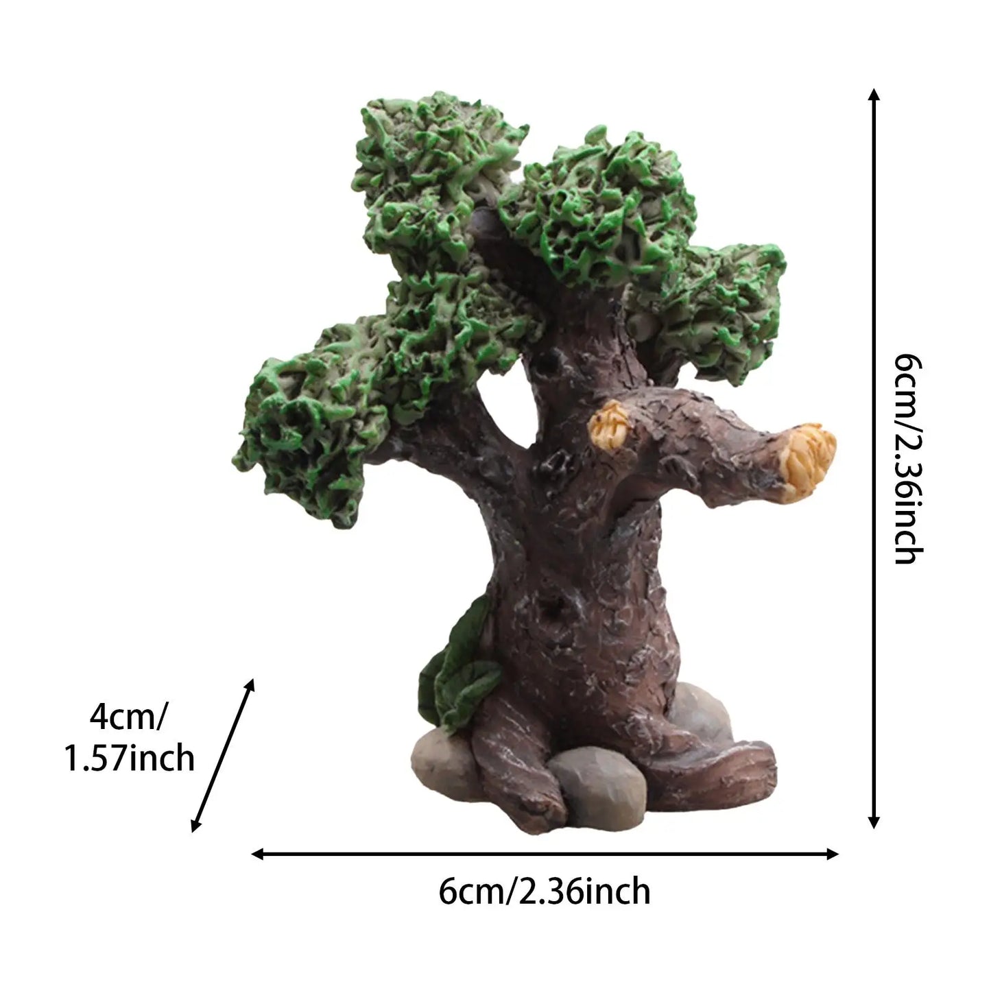 Aquarium Rockery Bridge Decoration – Multifunctional Resin Cave Ornament for Fish Tank Landscaping and Tabletop Aquatic Displays