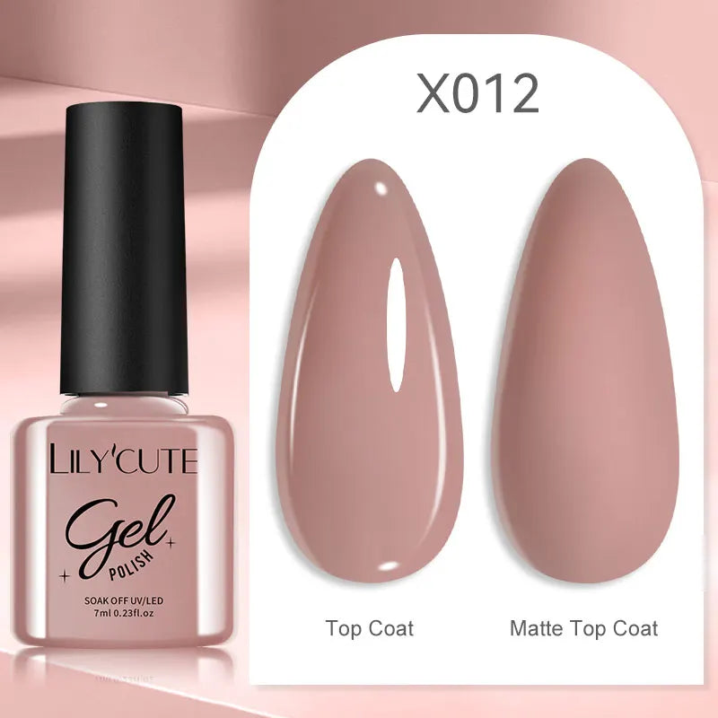 7ml Thermal Color-Changing Gel Nail Polish – Temperature Reactive Vernis with Matte & Bright Effect