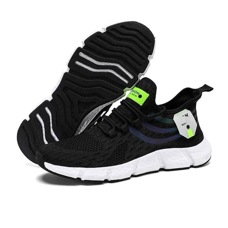 Breathable Lightweight Mesh Sneakers – Unisex Running Shoes for Women and Men