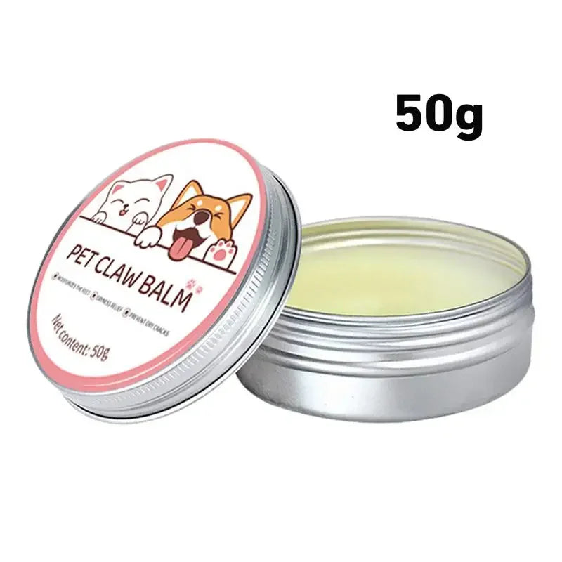 50g Pet Paw & Nose Balm – Moisturizing Cream for Cats & Dogs, Cracked Feet Repair & Protection