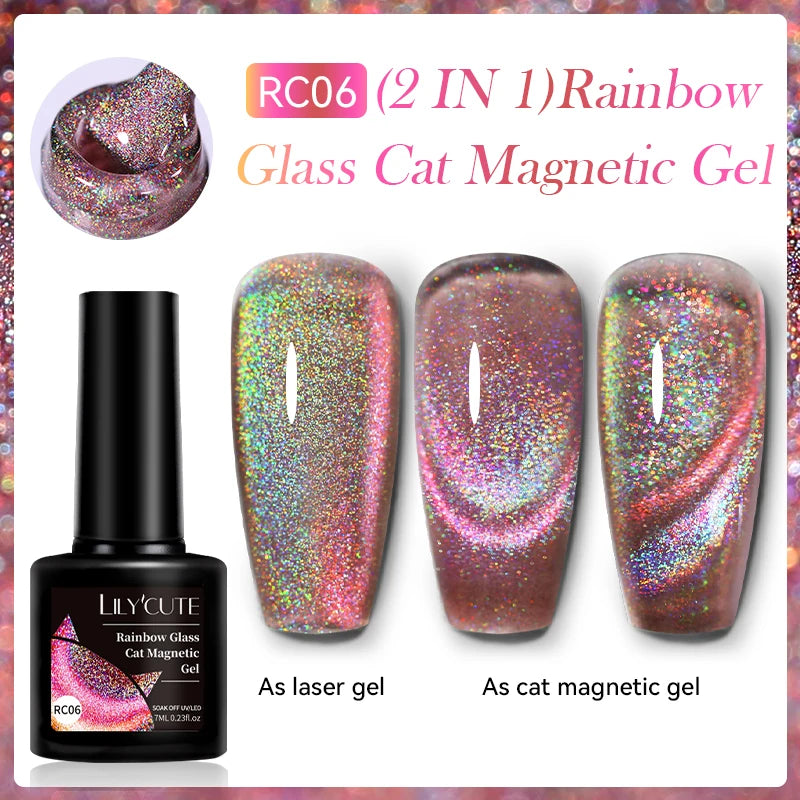 5ml Metallic Gold & Silver Liner Gel – Super Bright Mirror Nail Art Drawing Gel for French Tips & Design