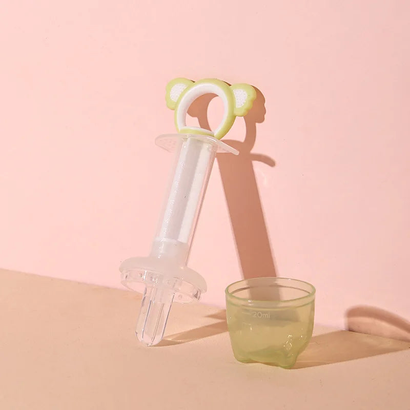 BPA-Free Baby Medicine Feeder – Food Grade Anti-Choke Dropper Dispenser with Squeeze Pacifier Design