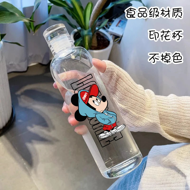 500ml Disney Mickey Water Bottle – High-Capacity Cartoon Sports Bottle for Kids and Adults, Portable Travel Drinking Bottle for Outdoor Fitness and Gifts