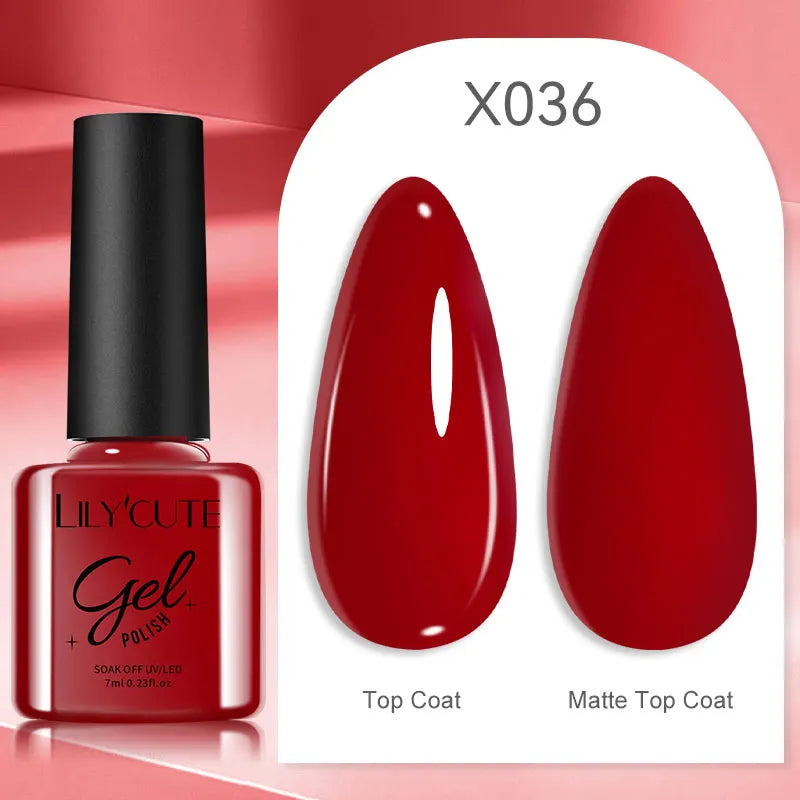 7ml Thermal Color-Changing Gel Nail Polish – Temperature Reactive Vernis with Matte & Bright Effect