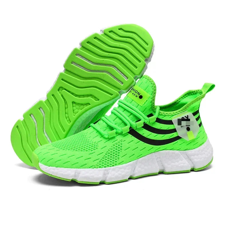 Breathable Lightweight Mesh Sneakers – Unisex Running Shoes for Women and Men