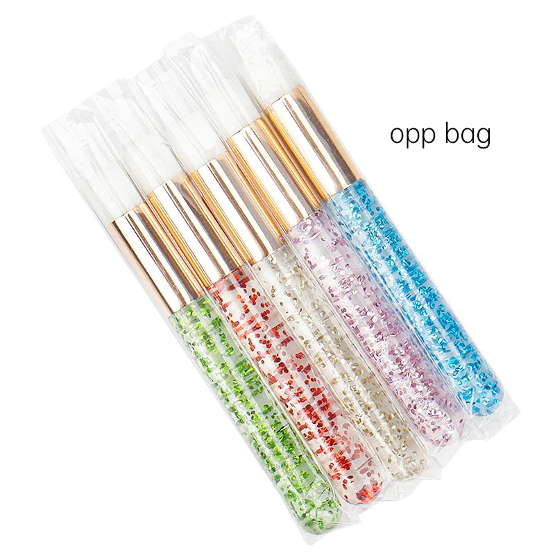 20-Piece Crystal Eyelash Cleaning Brush Set – Lash Shampoo & Blackhead Remover Tools for Eyelash Extension and Makeup Care