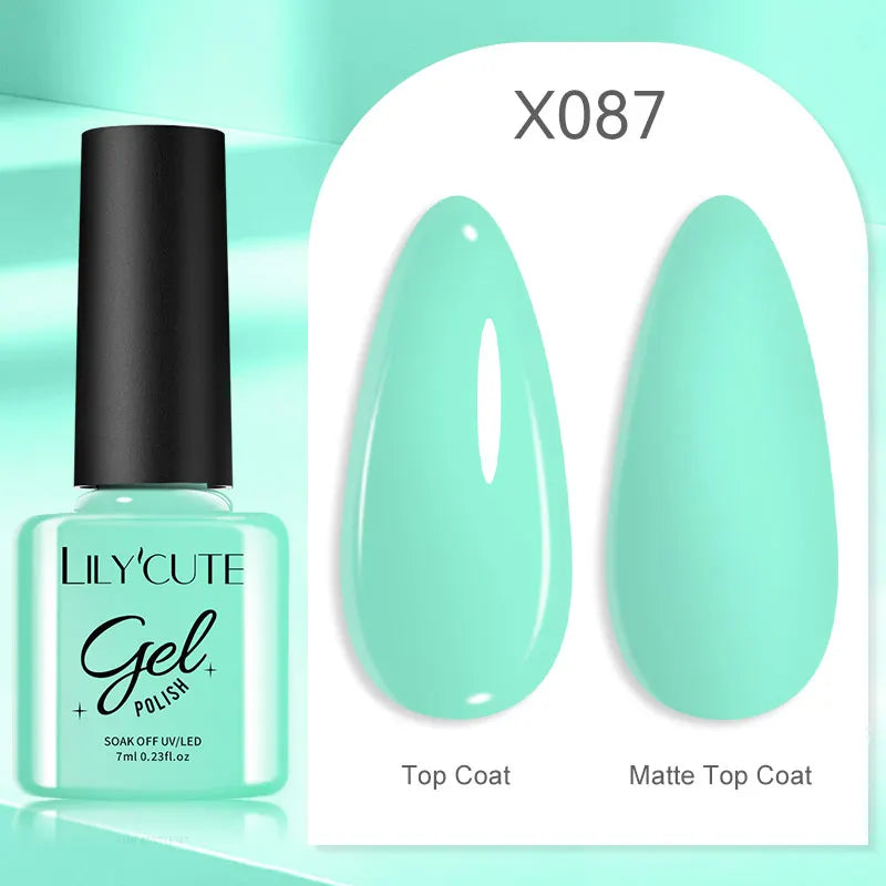 7ml Thermal Color-Changing Gel Nail Polish – Temperature Reactive Vernis with Matte & Bright Effect