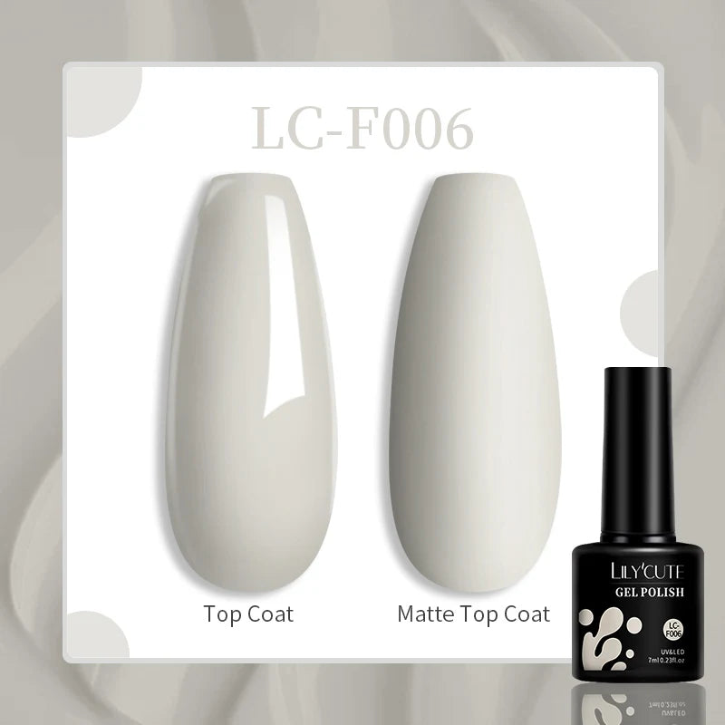 7ml Brown Earth Tone Gel Nail Polish – Coffee Color Series UV Soak-Off Varnish for Autumn & Winter