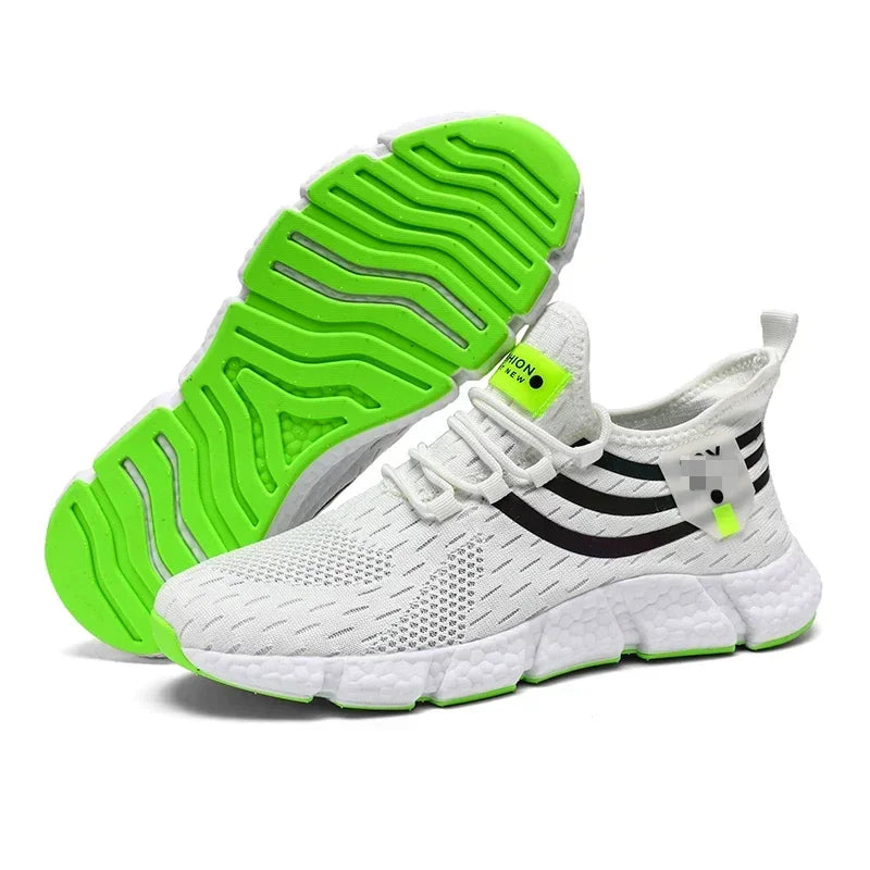 Breathable Lightweight Mesh Sneakers – Unisex Running Shoes for Women and Men