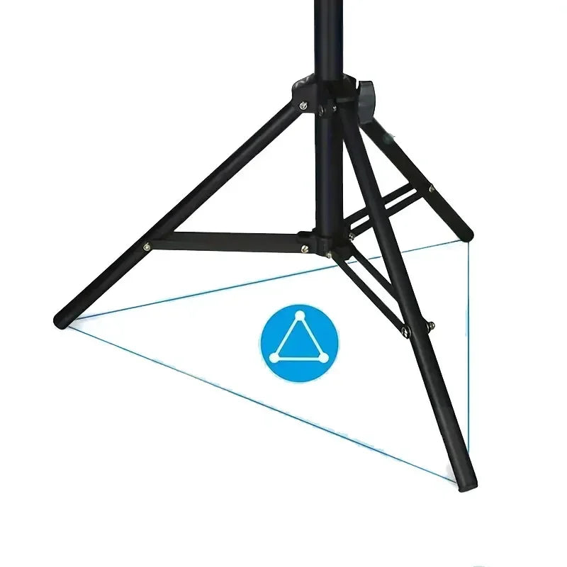 110cm Universal Adjustable Tripod Stand – Portable Projector Bracket Mount for Mini and Compact Projectors like HY300 Pro and HY320