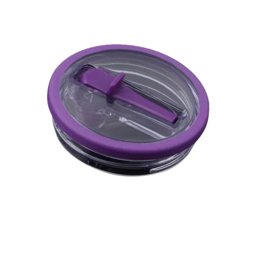 40oz Spill-Proof Lid with Spiral Straw Cover – Creative, Eco-Friendly Replacement Lid for Stanley Cup Accessories