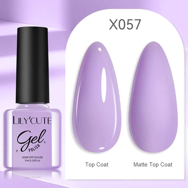 7ml Thermal Color-Changing Gel Nail Polish – Temperature Reactive Vernis with Matte & Bright Effect