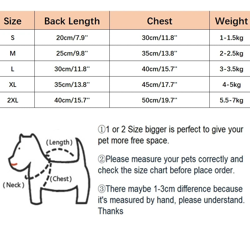 Striped Fleece Dog Jacket – Soft Warm Winter Pet Clothes for Small Dogs & Cats, French Bulldog, Chihuahua, Yorkie
