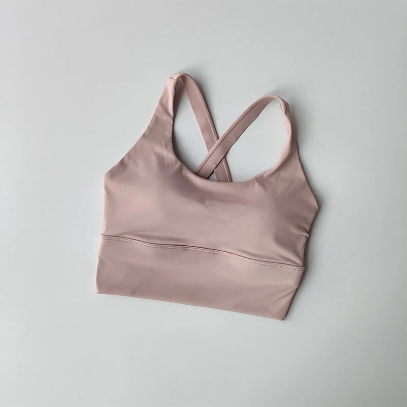 All-in-One High-Intensity Shockproof Sports Bra – Professional Support for Running and Fitness