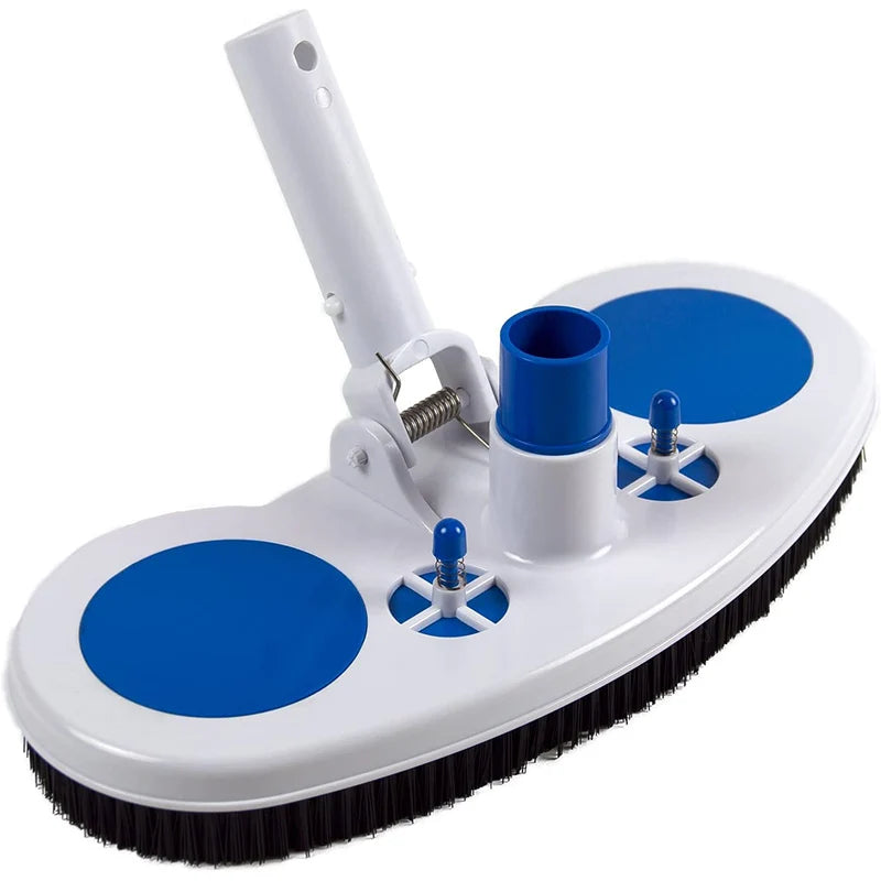Swimming Pool Vacuum Cleaner Brush Head – Suction Floor Brush Tool for Efficient Pool Cleaning and Maintenance