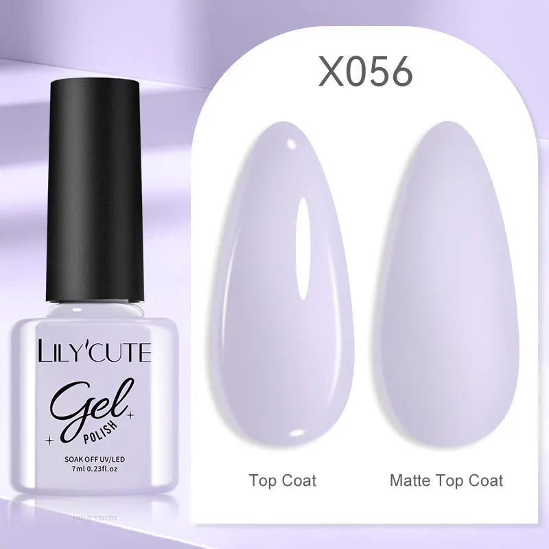 7ml Thermal Color-Changing Gel Nail Polish – Temperature Reactive Vernis with Matte & Bright Effect