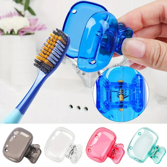 Travel Toothbrush Head Cover – Snap-On Protective Cap for Standard Toothbrushes, Compact & Hygienic for Home or Travel