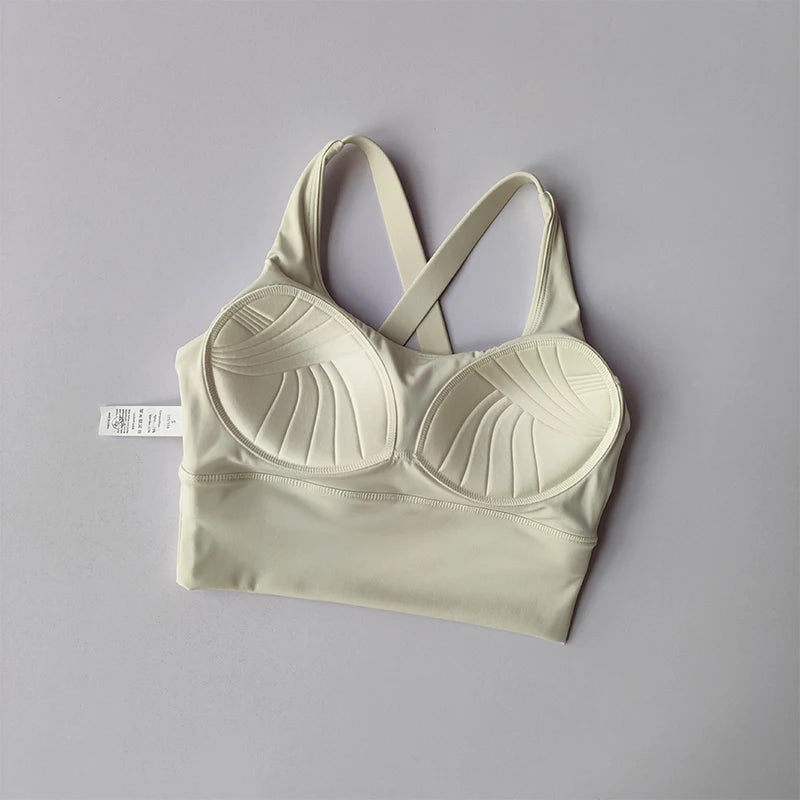 All-in-One High-Intensity Shockproof Sports Bra – Professional Support for Running and Fitness